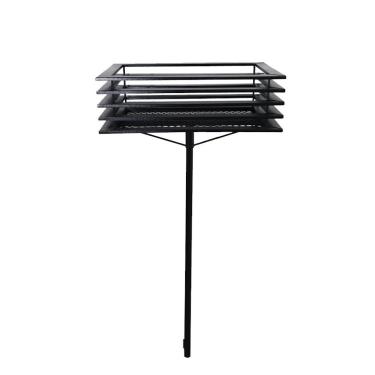 Imagem de Lixeira Suíça Pátios e Parques Calçada Rua Tela Moeda 142cm