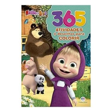 Imagem de Livro - Masha e o Urso - 365 atividades e desenhos para colorir - Cira