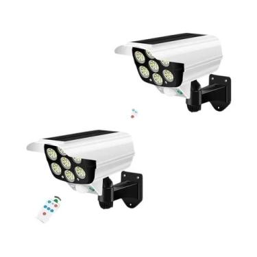 Imagem de Luzes LED Externas Com Sensor De Movimento Solar 77LED, Holofotes Sem 