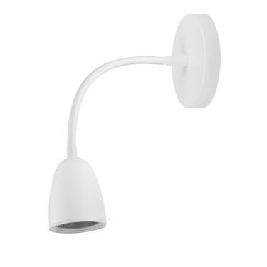 Imagem de Arandela Movel Led 4W 6500K Branca Leitura Cabeceira Ali91