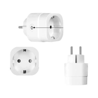 Imagem de Tomada Inteligente WiFi Com Ajuste De Brilho E Temporizador Para Tuya 