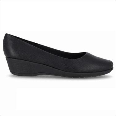 Imagem de Sapato Piccadilly Anabela Médio Ivone Conforto e Estilo-Feminino