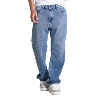 Imagem de Calça Jeans Sawary Baggy - 282269 - Azul médio 46-Masculino