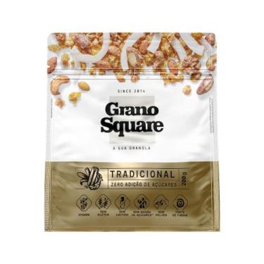 Imagem de Granola GranoSquare Premium Tradicional ZERO AÇÚCAR 200g