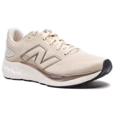 Imagem de Tenis New Balance W680v8 Fresh Foam 680v8, Bege, 35