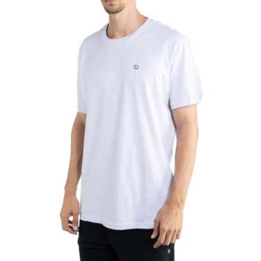 Imagem de Camiseta Lost Basics Saturno SM25 Masculina Branco, GG, Branco