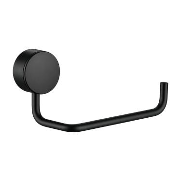 Imagem de Papeleira Vertical C-03 2020 B25 Black Matte com Fixação Preto Lorenzetti