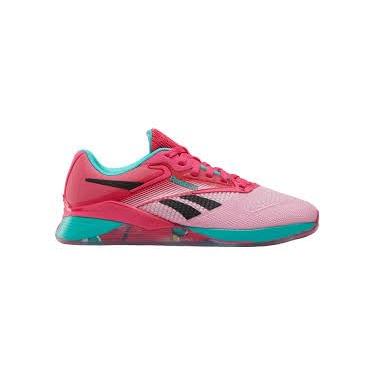 Imagem de Reebok Tênis feminino Nano X4, Rosa ousado/Astro Rose/Unleashed Green, 38
