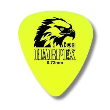 Imagem de Palheta BORI HARPEX Nylon Ponta Flexivel Grip Antiderrapante para Viol