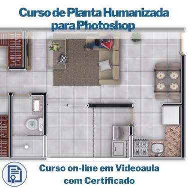 Imagem de Curso on-line em videoaula de Planta Humanizada para Photoshop com Certificado