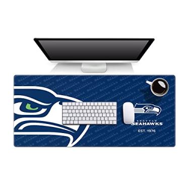 Imagem de YouTheFan Bloco de mesa com logotipo da série Seattle Seahawks