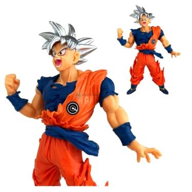 Boneco Action Figure Miniatura Goku Super Sayajin Blue Colecionáveis  DragonBall Z Super - 18cm 6 - Action Figure - Brinquedos