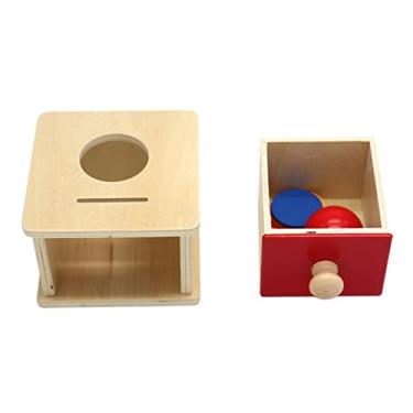 Imagem de Vaveren de Queda de Bola Montessori Desenvolver Habilidade Fina Ajudas de Ensino Atividade Sensorial para Crianças Pré-escolares M