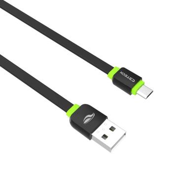 Imagem de Cabo Para Celular USB x Micro USB C3Tech CB-100 1m Preto