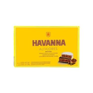 Imagem de Chocolate Havanna Alfajor Mixtos 12 Unidades 612G