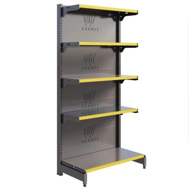 Imagem de Gôndola Fit Parede 1 Inicial 2,02m Farmácia Comercial - Amapá