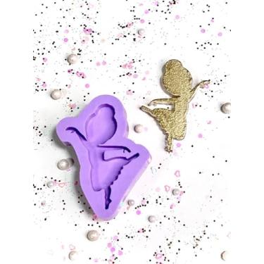 Imagem de Confeitaria dos Moldes, R239 Molde de silicone bailarina baby chaveiro resina