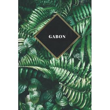 Imagem de Gabon: Ruled Travel Diary Notebook or Journey Journal - Lined Trip Pocketbook for Men and Women with Lines