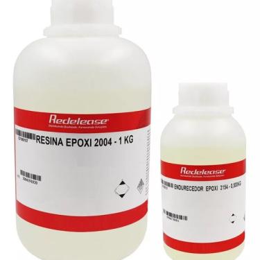 Imagem de Resina Epoxi Cristal De Baixa Viscosidade Kit Com 1,5kg