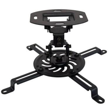 Imagem de Suporte para Projetor de Teto modelo CPR150 Preto - Central Suportes