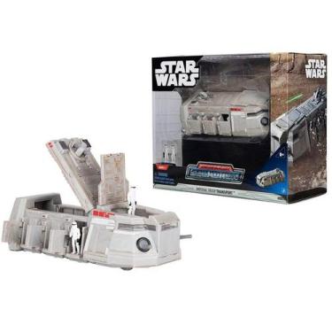Imagem de Micro Figuras Star Wars Micro Galaxy Squadron com Nave Imperial Troop 