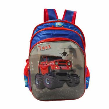 Imagem de Mochila Escolar Infantil Feminina Masculina 3D WL-C143 - Bqueen, 4
