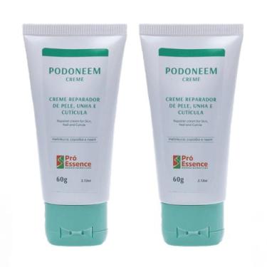 Imagem de 2X Podoneem Creme Reparador de Pele Unha e Cutícula - Pró Essence