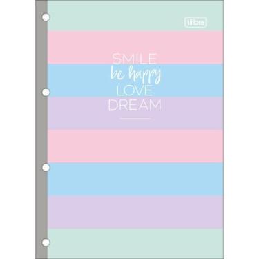 Imagem de Bloco Refil Para Fichário Tilibra Happy Tiliflex 80 Folhas