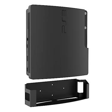 Imagem de Monzlteck Wall Mount for PS3 Slim,Steel Mount Wall Holder Bracket for Playstation 3(CECH 2000-2500),Space Saving,wp3-s