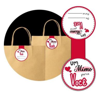 Imagem de 100 Etiquetas Adesivas  Lacre Fecha Sacola  Tam 10 x 4 Cm - 4Food Prin