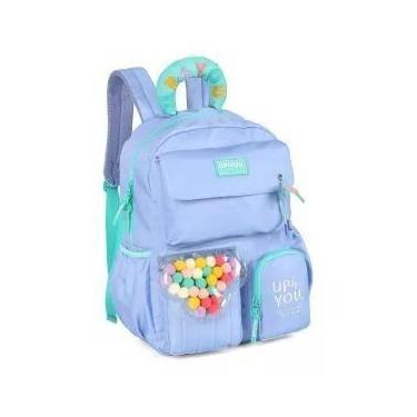 Imagem de Mochila costa Juvenil Feminina UP4YOU  - Luxcel, Lilas