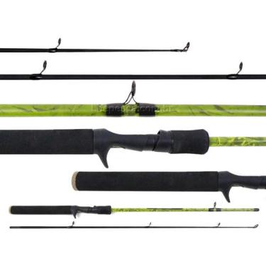 Imagem de Vara Para Carretilha Cmik 80% Carbono 6'0" (1,80m) 18-28lbs - 2 Partes