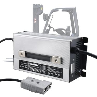 Imagem de Carregador de bateria de 1500 W, Carregador de bateria de empilhadeira de 72 V e 15 A, com plugue Anderson de 120 A/175 A/350 A para carrinho de golfe,empilhadeira,72v 15a,350A