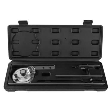 Imagem de Transferidor Chanfrado de 360 Graus, Régua de Medição Universal de ângulo de Aço de 360 Graus Com Lupa, Adequado para Medição de ângulo Interno e Externo Em Usinagem