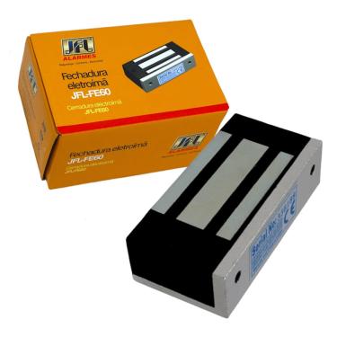 Imagem de Fechadura Eletroímã Magnética 60Kg De Força Jfl Fe60