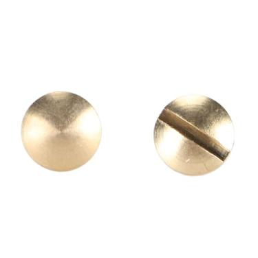 Imagem de Rebites de Latão de Latão Decorativos, Conjunto de Reparos de Couro DIY Com 50 Kit de Decoração para Calças de Bolsa de Couro Papel (6mm / 0,24in)