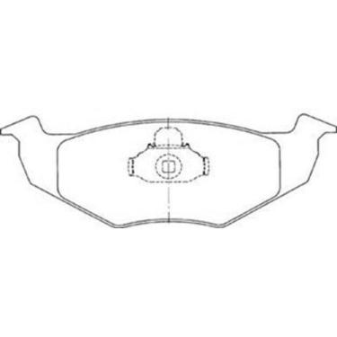 Imagem de Jogo Pastilha Freio Dianteira A3 Fox Gol Golf Passat 1410 - METALSYSTE