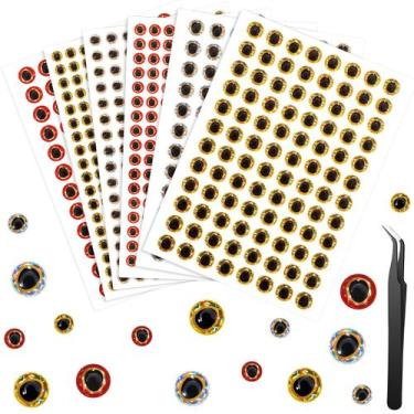 Imagem de Fishing Lure Eyes Skylety 600 peças com pinça, isca DIY