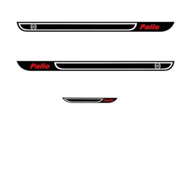 Imagem de Faixa Adesivo Lateral E Traseiro Sport Palio 07 08 09 10 11 - Jhow Ade