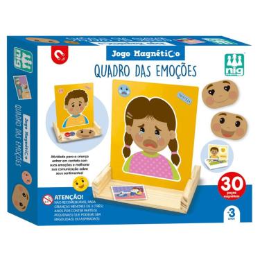 Imagem de Jogo Magnético - Quadro Das Emoções - Nig Brinquedos