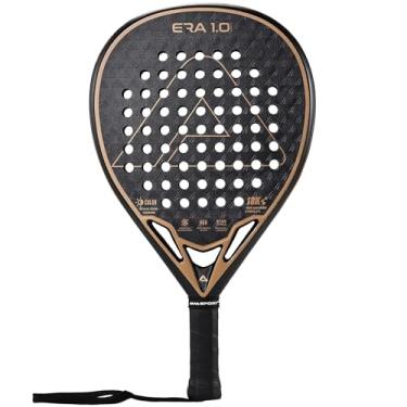 Imagem de AMA SPORT Raquete de padel ERA 1.0, superfície de fibra de carbono 18K com núcleo de espuma flexível de EVA, raquete de padel leve com controle de potência e precisão para jogadores intermediários e