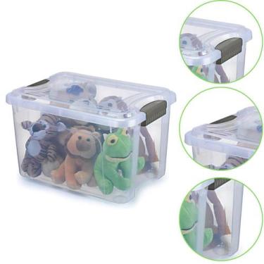 Imagem de Caixa Organizadora Multiuso Nitronbox Alto 20 L Transparente