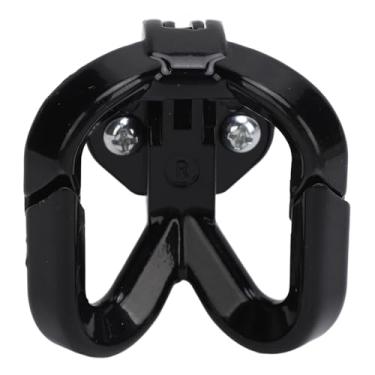 Imagem de Motocicleta Holonete gancho de gancho multiuso Alta capacidade de carga Alumínio Ajuste ajustável Scooter Gancho Universal Fit (Preto)
