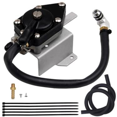 Imagem de Goodbest Novo kit de bomba de combustível com tanque de vapor compatível com Evinrude Johnson Vro 60 graus V4 115HP 90HP motor de popa substituir 438400 5004558