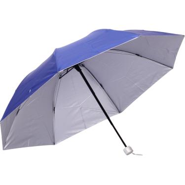 Imagem de Proteja-se, guarda-chuva (Sombrinha), Linha Pop, abertura manual, portátil para viagem, 8 varetas, Proteção UV UPF 50+ 99%, perfeito para Chuva e Sol, resistente ao vento, cobre 1 pessoa, Ø 1,05m, Azul royal