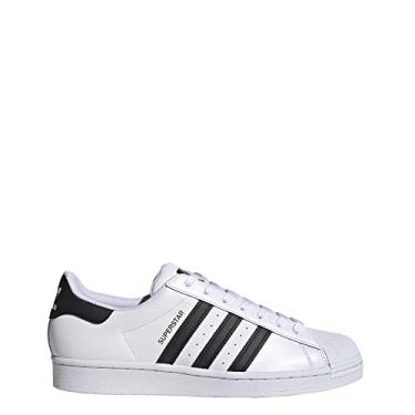 Imagem de adidas Originals Men's Superstar Sneaker, Core White, 8 D (M)