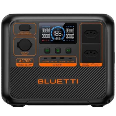 Imagem de Estação Armazenamento de Energia Portátil 1000W 864Wh AC70P BLUETTI