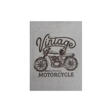 Imagem de Placa Decorativa Adesiva Não É Segredo Moto Mdf 30X40 Ns0403