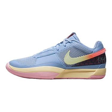 Imagem de Nike Ja 1 Tênis de basquete masculino, Cobalt Bliss/Citron Tint, 39
