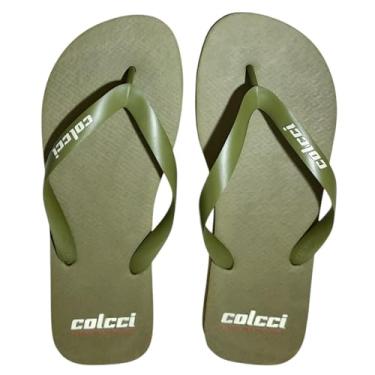 Imagem de Chinelo Masculino Colcci Classic Denim (Verde Cilantro, BR, Adulto, Faixa Numérico, 43, 44)